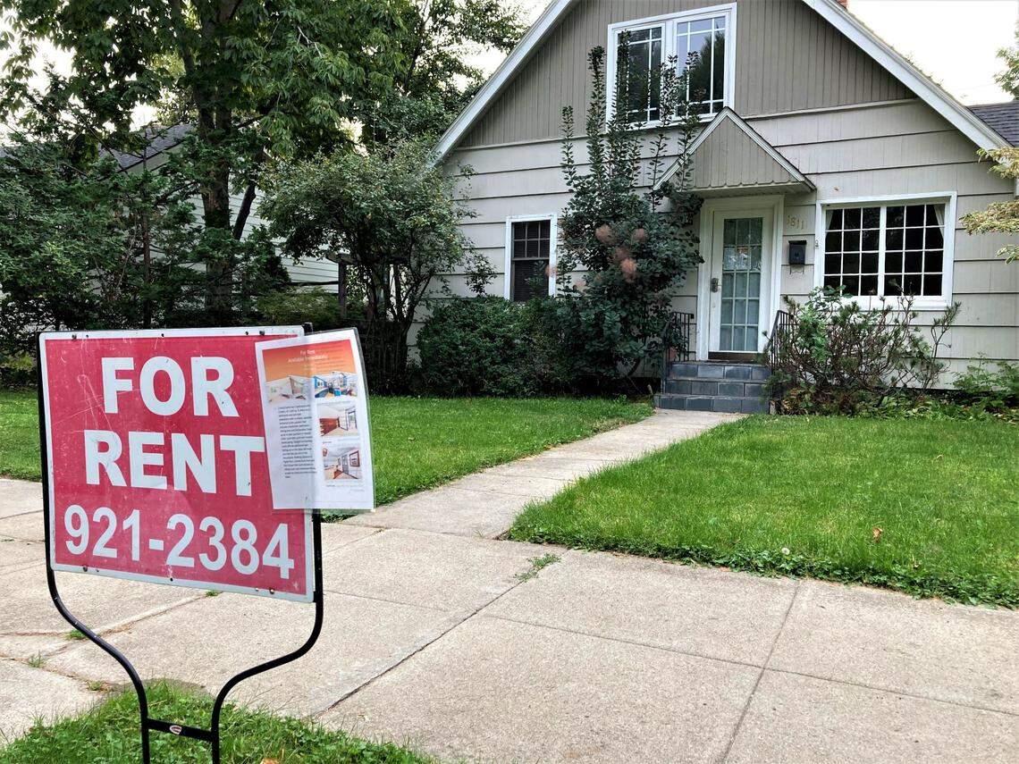 A house for rent on Sept. 12 on North 19th Street in Boise’s North End.