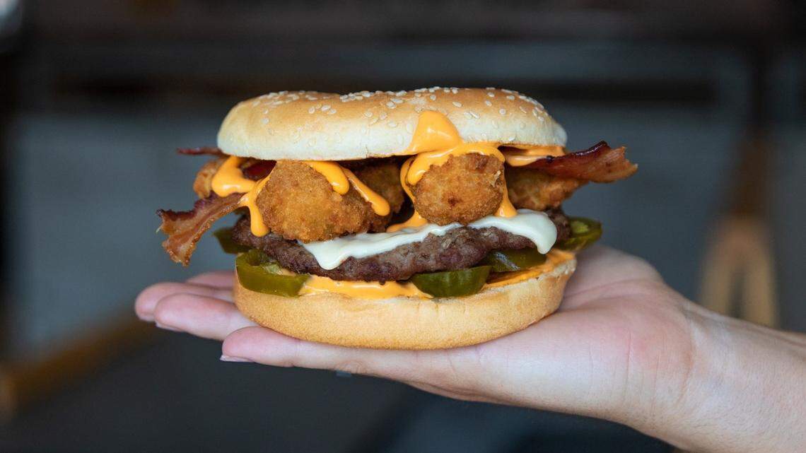 The El Diablo burger “is back” at Carl’s Jr. locations right now.
