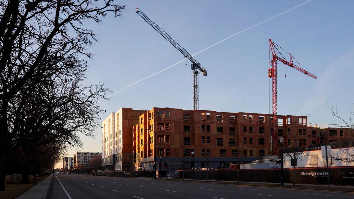 Still under construction, Local Boise at 250 E. Myrtle Street will have 252 units.