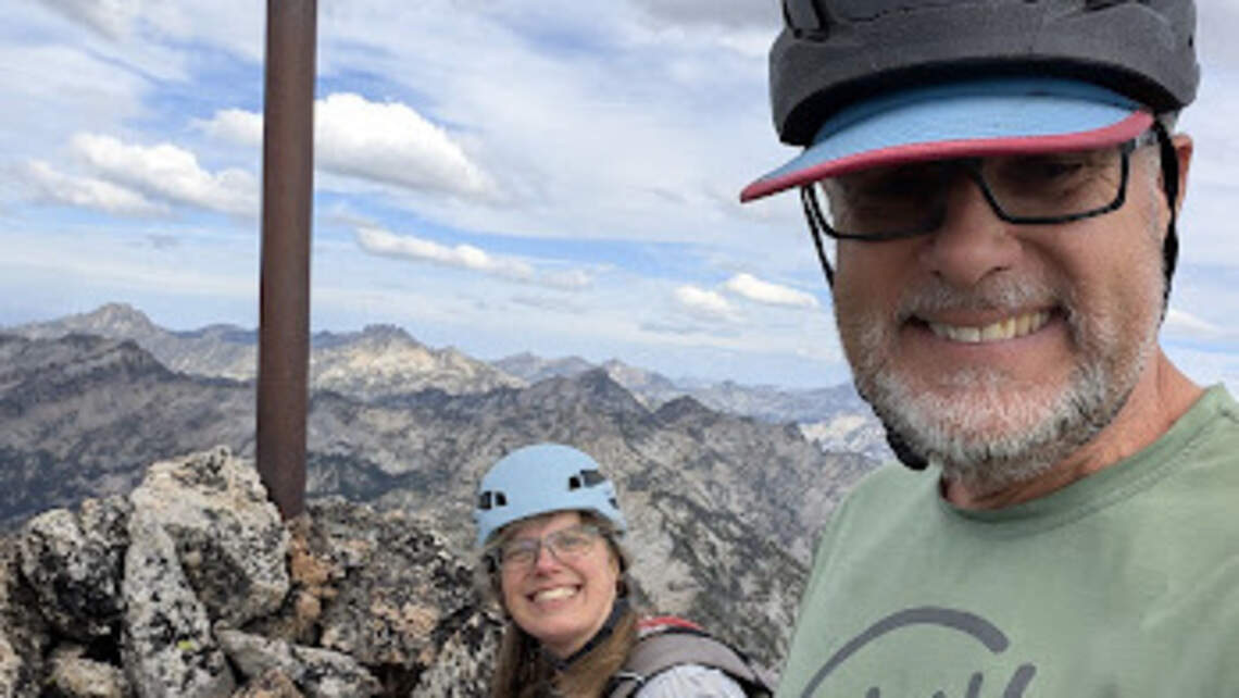 Two 52-year-olds may be the first couple to reach the highest point in all 44 Idaho counties. How they did it