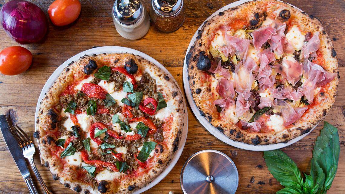 Flatbread "honors the longstanding tradition of true Neapolitan pizza,” its menu says. “As such, our pies are very thin and meant to be folded, or eaten with a knife and fork.”