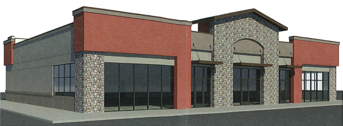 Eric Wall of Ammon, Idaho wants to build this 6,500 square foot strip mall near Ten Mile Road in Meridian.