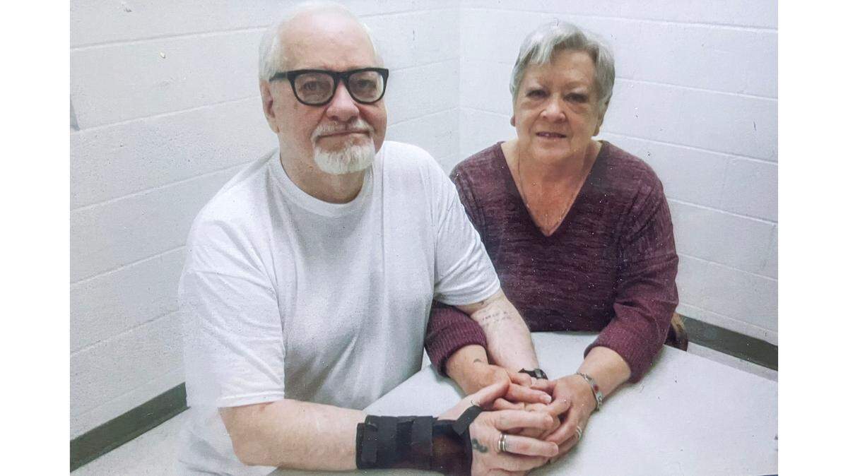 Thomas Creech, left, is Idaho’s longest-service death row prisoner, including after a failed execution by lethal injection in February 2024. He married his wife, LeAnn Creech, in 1998 while incarcerated.