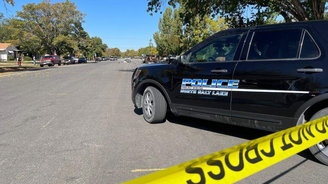 A drunk driver, seen passing a whiskey bottle with a passenger, slammed into another car during a police chase Saturday in Utah, killing a woman, officers say.