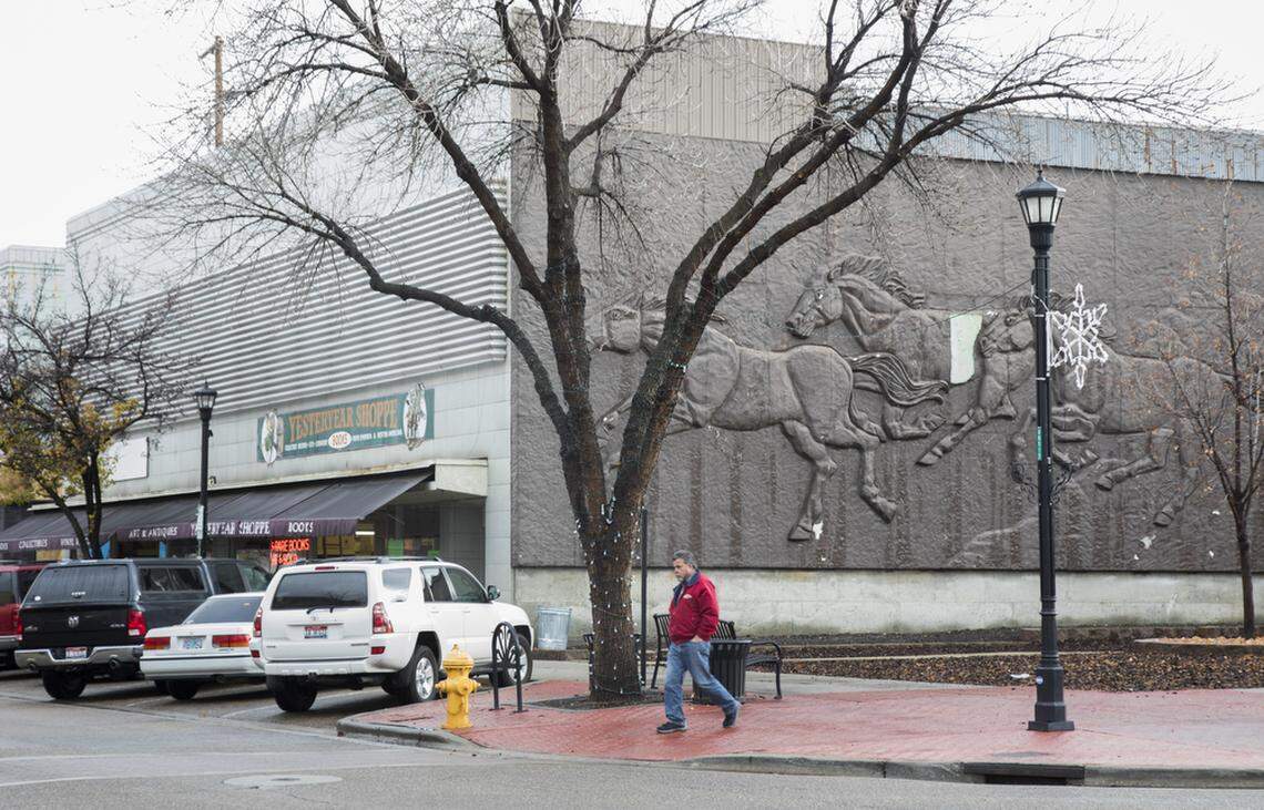 Because International will move into this building in downtown Nampa, the former home of the Yesteryear Shoppe.