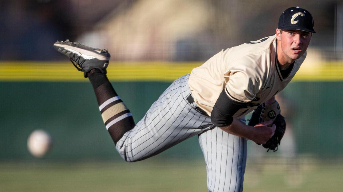A high-powered corrective contact lens restored some of Capital High pitcher Calvin Connelly’s vision. But he said he largely relies on his right eye while playing baseball and only uses the left for some depth perception.