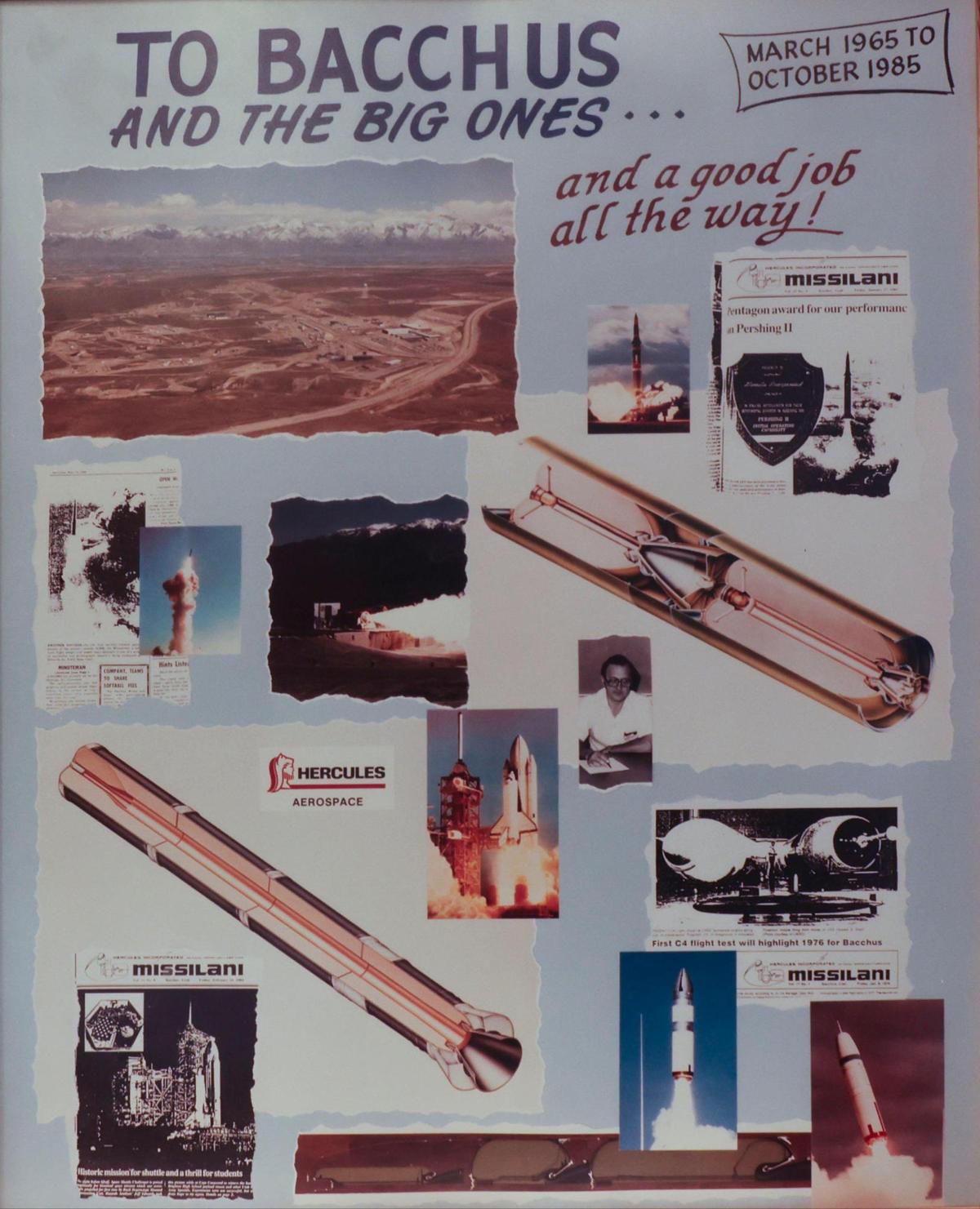 Edward Skurzynski worked with Hercules Aerospace during the Cold War era as a rocket scientist. He was engineering manager for the rocket motors for the Pershing II missile and at the time of his retirement was technical manager of the company’s solid rocket motor program as Hercules vied to become an alternate supplier of the large booster motors for the Space Shuttle.
