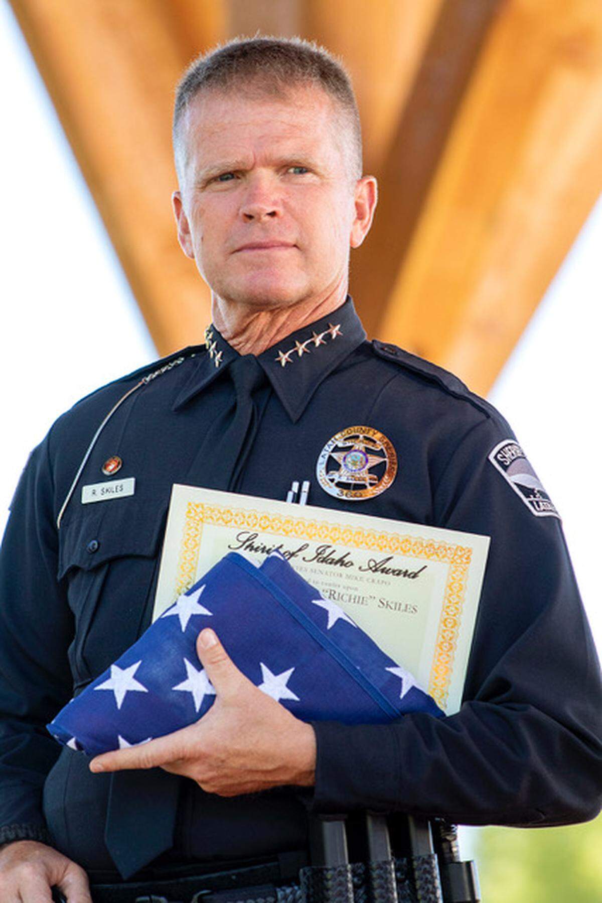 Latah County Sheriff Richie Skiles, a Republican, was first elected to the position in 2016. He seeks a third term and faces independent challengers James Fry, Moscow’s former police chief, and Christopher Middleton, a former Idaho State Police trooper and Latah County Sheriff’s deputy.