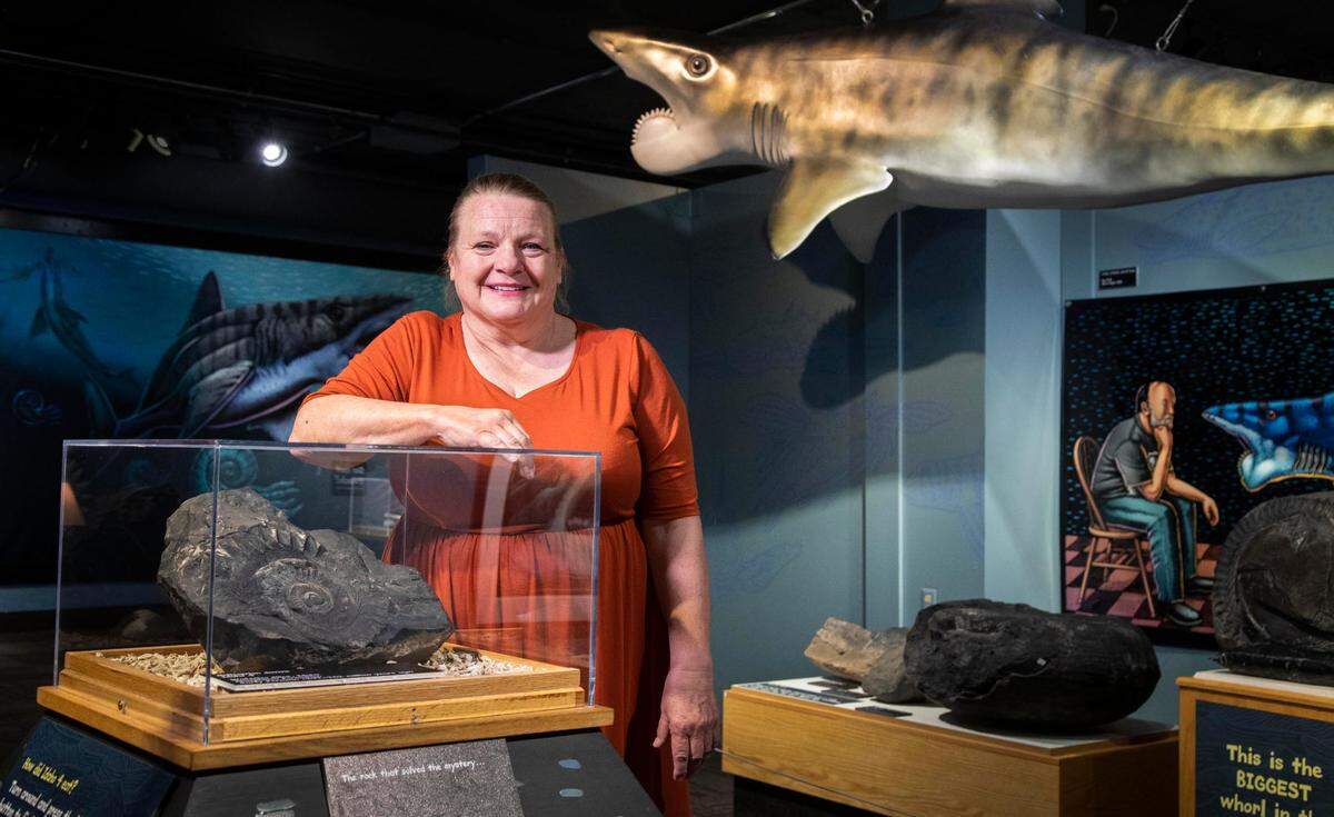 Virginia Jones, 63, is the museum education specialist at Idaho State University’s Idaho Museum of Natural History.