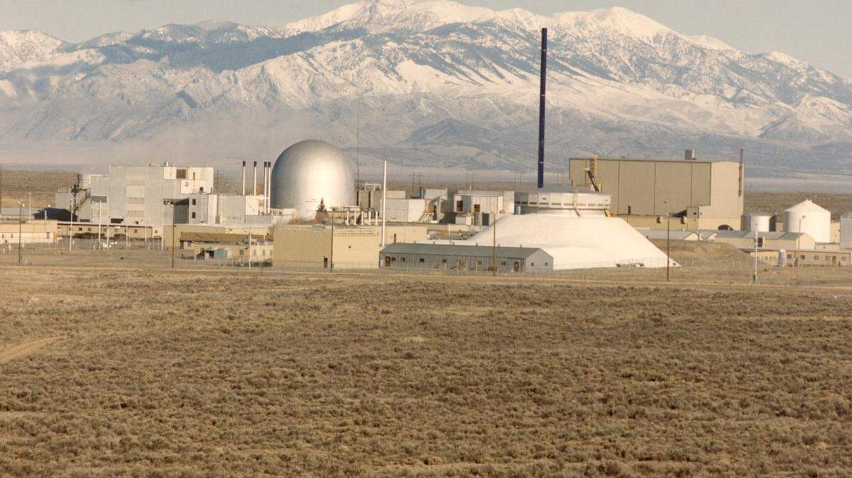 The now defunct Experimental Breeder Reactor No. II is seen on the Idaho National Laboratory site between Idaho Falls and Arco. EBR-II was one of dozens of nuclear reactors that once operated on the 890-square-mile site. Only a few reactors are still working.
