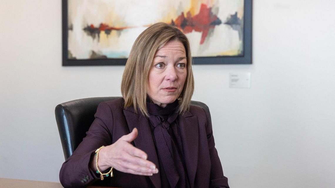 Boise Mayor Lauren McLean. She has pushed back in recent weeks against new state laws that she said “targeted” Boise and other large cities.