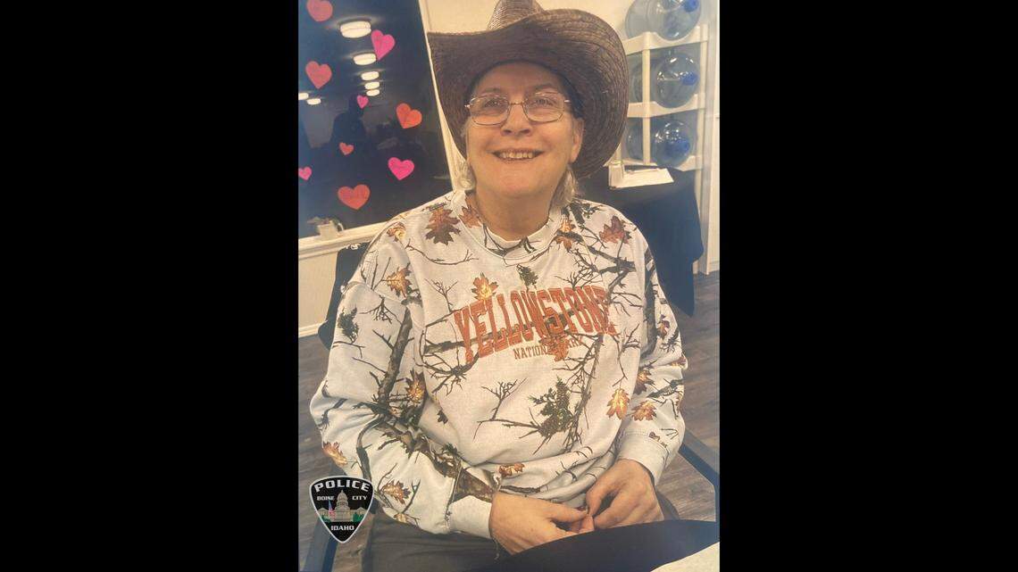 Brenda Hardinger, who has dementia, was last seen Sunday walking out of a care center in the 10000 block of West Smoke Ranch Drive in Boise.