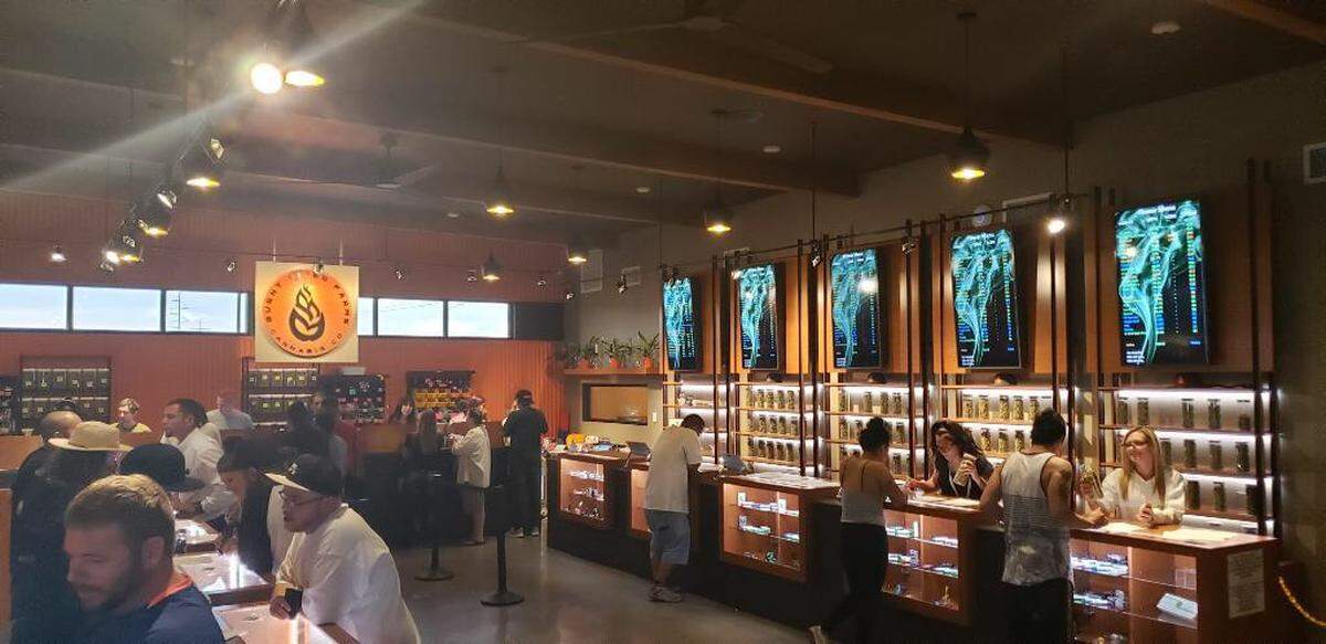 Burnt River Farms Cannabis Co. opened on Aug. 8, 2019, in Ontario, Oregon. It is the city’s second marijuana dispensary.