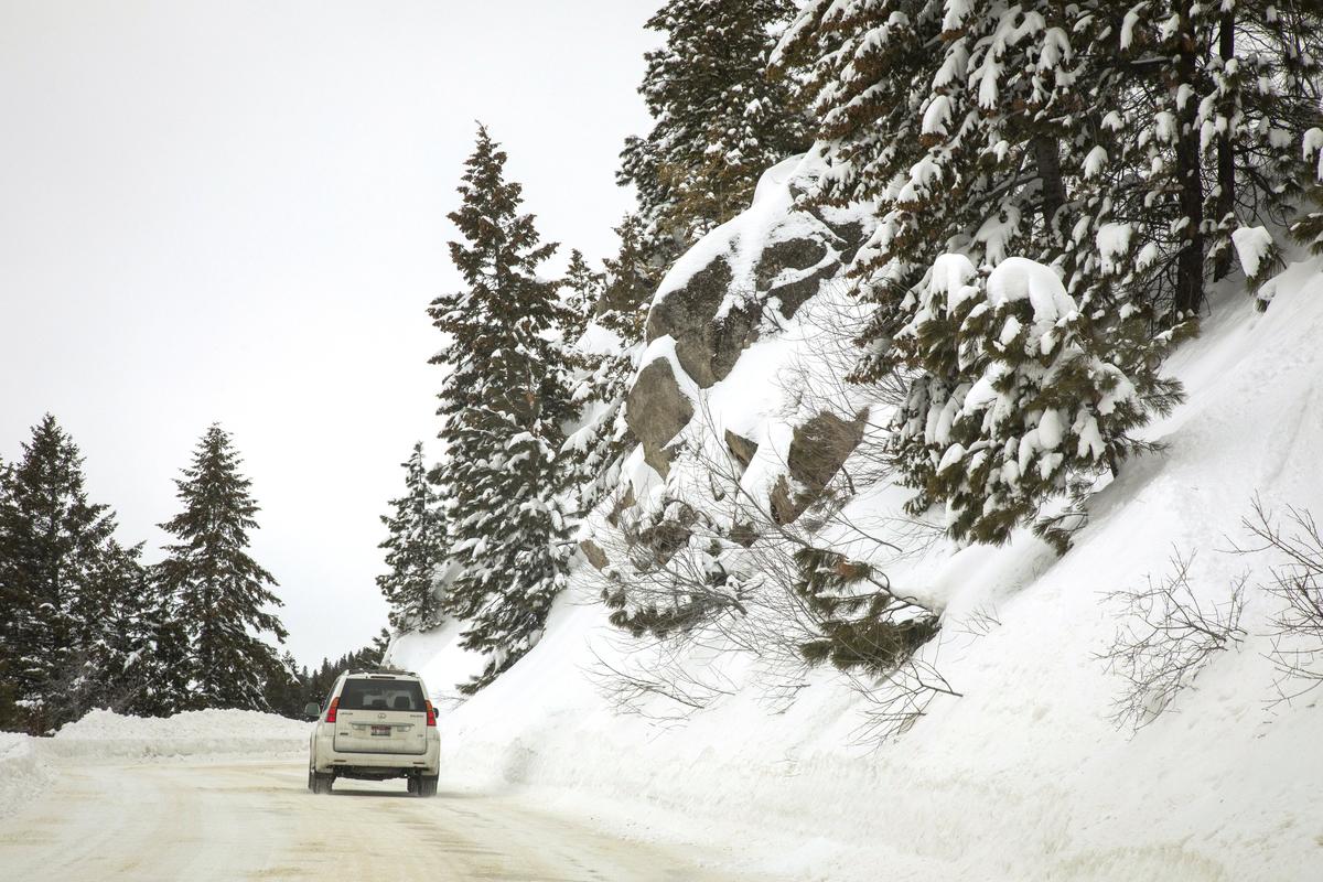 Shea Helmick, of Meridian, died after colliding with a north-bound vehicle on Bogus Basin Road at mile 15. He was boarding down an out-of-bounds run that must navigate either over, or around, the band of rocks at the road.