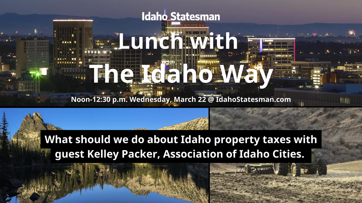 Episode 5: Lunch with the Idaho Way on property taxes with director of Association of Idaho Cities