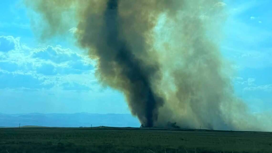 ‘Mesmerizing’ phenomenon — a fire devil — captured in Idaho wildfire. See the video