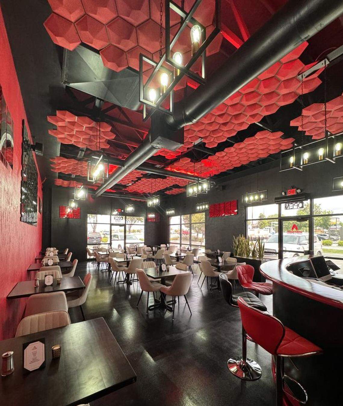 The dining room is empty for now. But Imperium should reopen within days, owner John Spahic says.