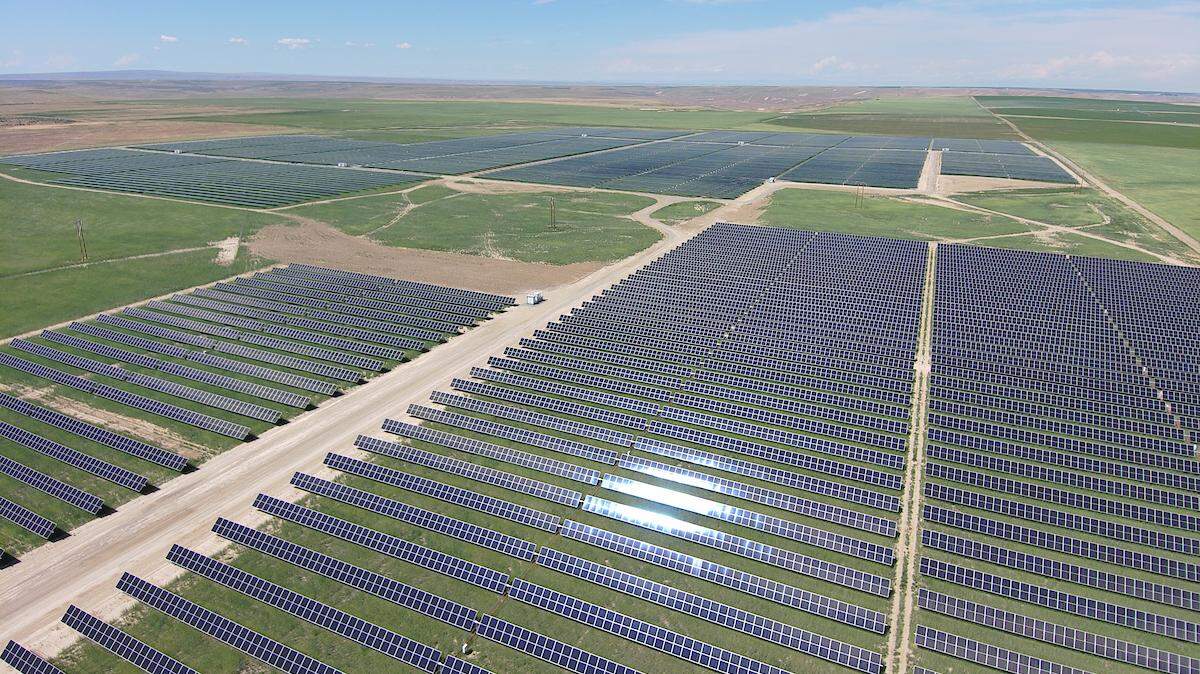 Micron solar facility near Glenns Ferry, Idaho