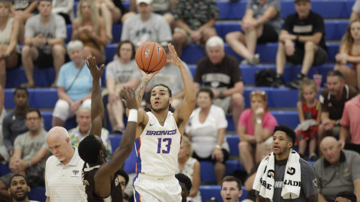 Boise State guard Pat Dembley had eight points in the Broncos’ 72-52 victory against St. Bonaventure in the Cayman Islands Classic on Tuesday in George Town, Grand Cayman.