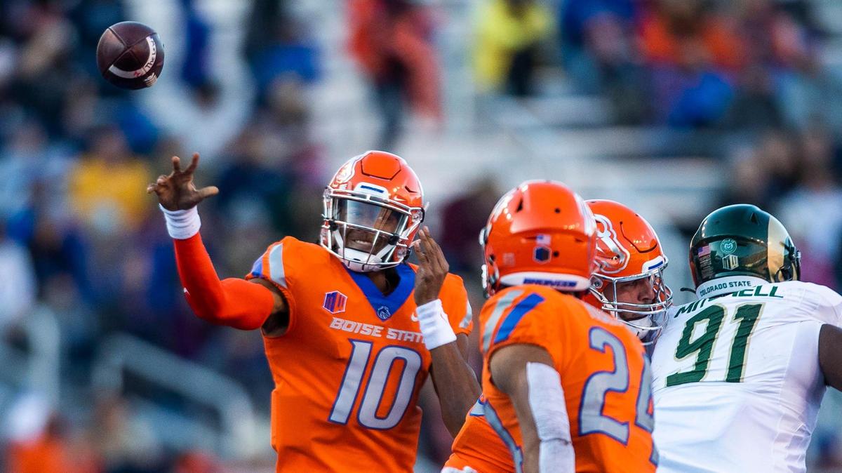 He has ‘an arm on him’: Taylen Green keeps Boise State in control of Mountain West race