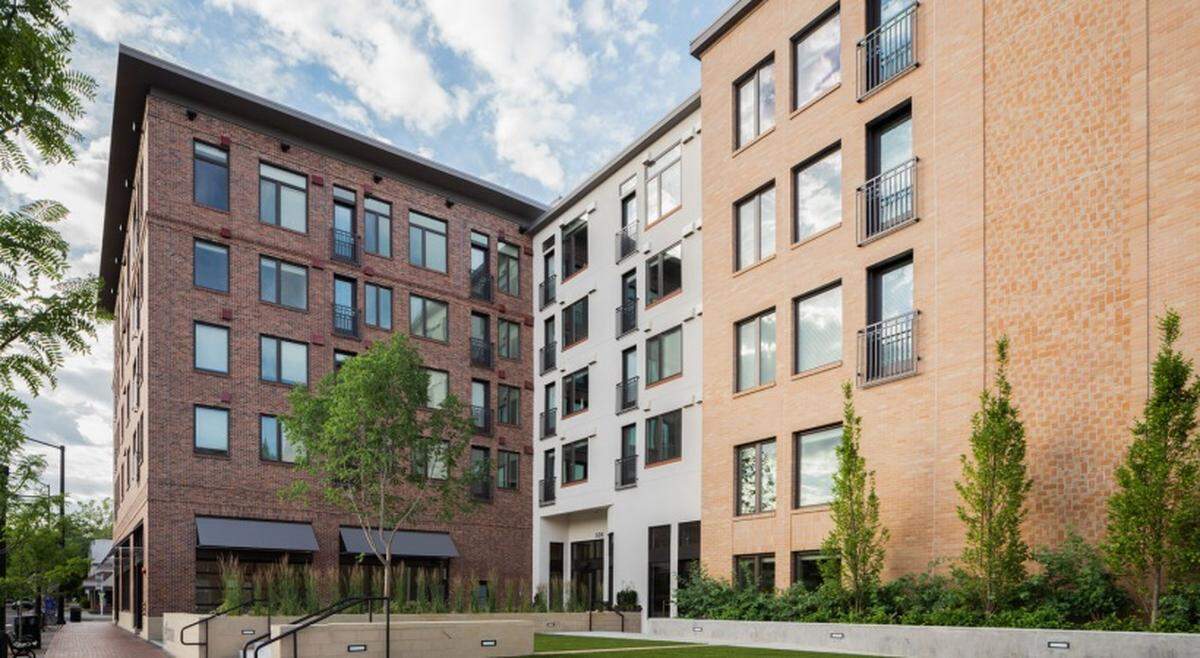 The Gibson apartments at 505 W. Idaho St. in Boise.