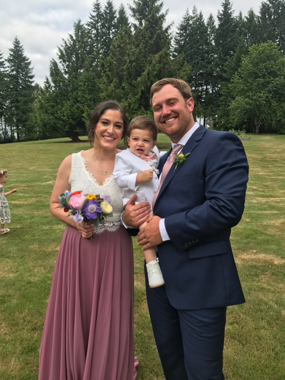 Daniel Paul and his wife, Kati and son, Davy.