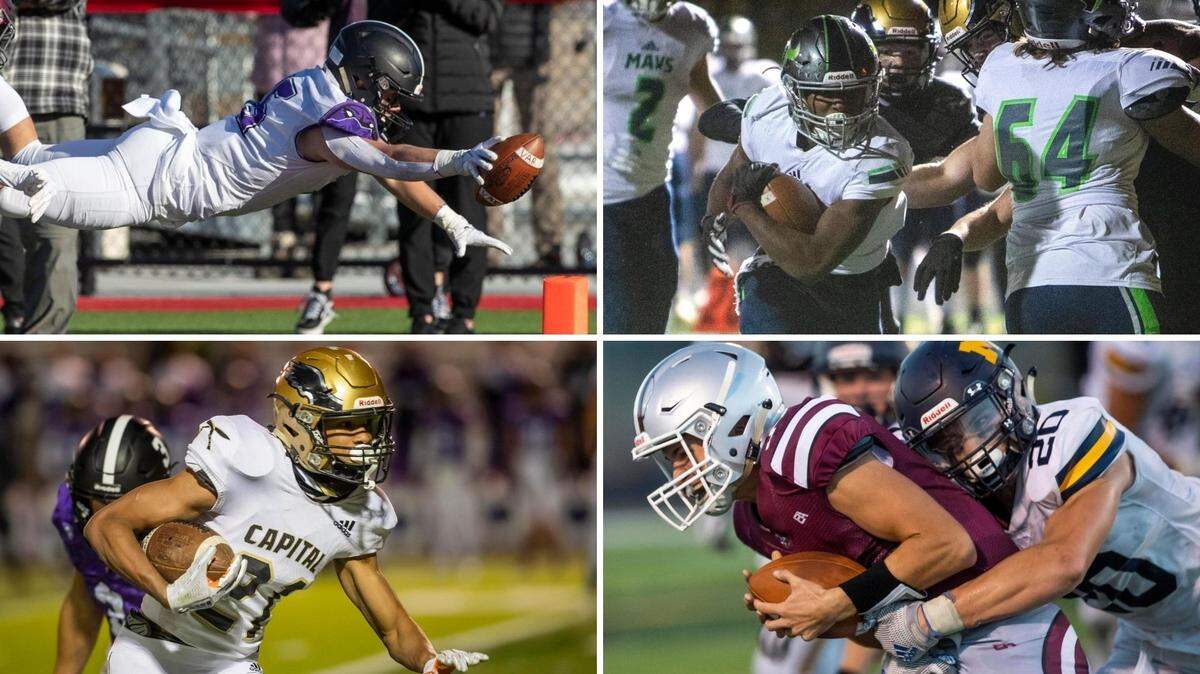 Rocky Mountain, top left, enters as the three-time defending champion of the 5A SIC. But the Grizzlies will have plenty of competition for the league title this fall.