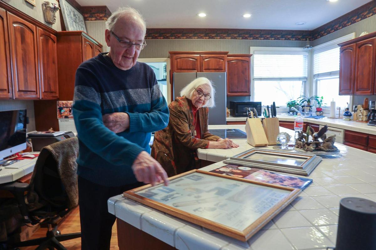 Edward Skurzynski reflects on his career with Hercules Aerospace during the rocket science boom of the 1950s and ’60s. His wife of 70 years, Gloria Skurzynski, authored a book about rocket scientists with her husband’s help.