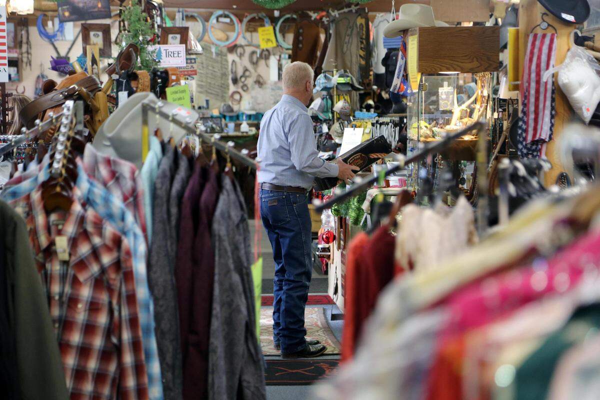 Hap Tallman Stockman’s Supply opened nearly 50 years ago on Overland Road, when it was just a dirt road, and began as a feed and vaccine store for local ranchers. The store grew to include leather specialties, boots, hats, jewelry and more.