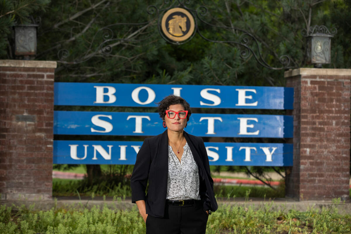 Melanie Fillmore’s appearance at a Boise State University student convocation was cut. She had recorded a speech that included reference to the removal of tribes from the Treasure Valley.