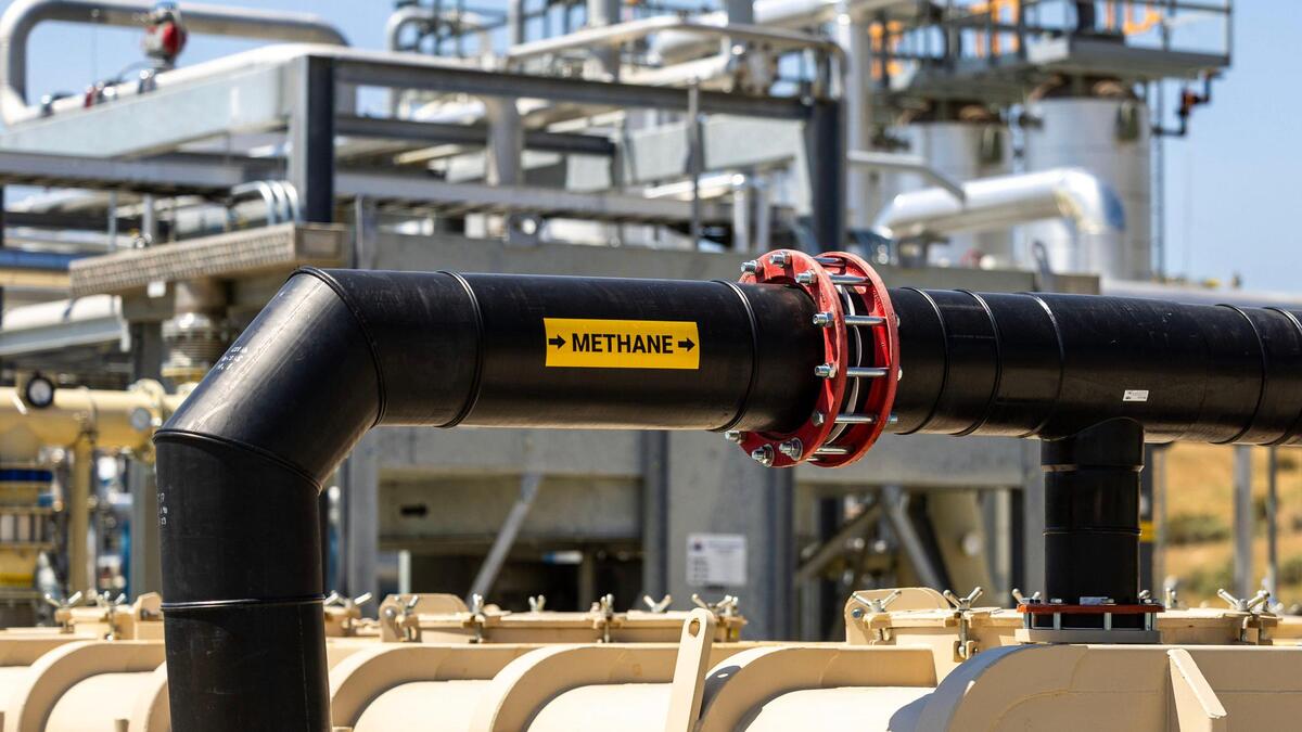 The new Hidden Hollow Energy plant extracts methane from wells in the Ada County Landfill. Biogas Development CEO Ahren Tyron said the gas is filtered to remove carbon dioxide, nitrogen and other elements so pure methane can be sold to power buses and industrial vehicles.