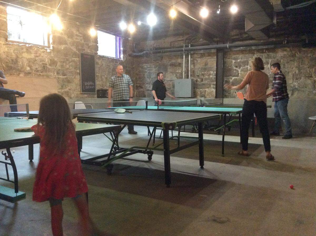 Got game, kid? RamaPong is open to all-ages until 4 p.m. daily.