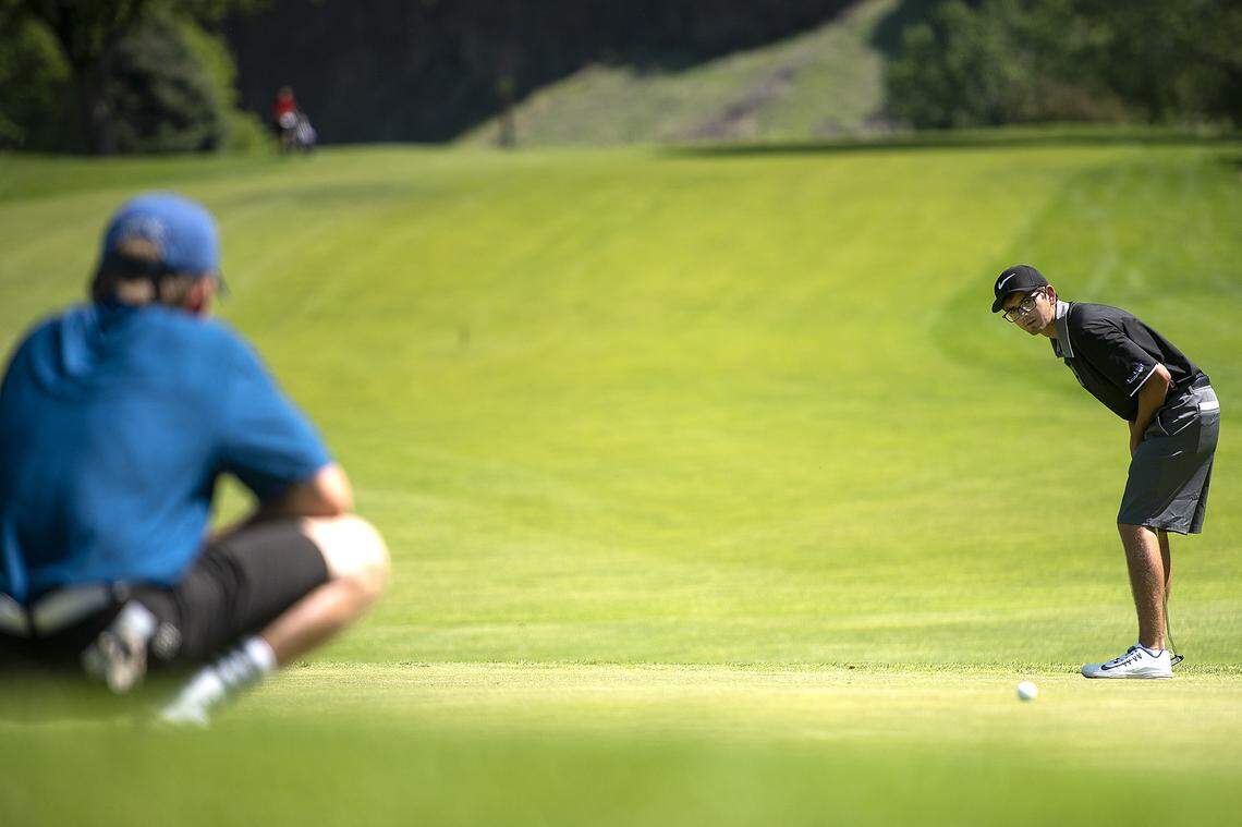 Rocky Mountain's Sam Tidd finished second in the individual race behind teammate Carson Barry.