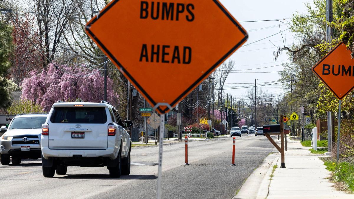 New speed bumps along Pierce Park Lane and other roads in Northwest Boise are slowing traffic, but some people are voicing frustration.