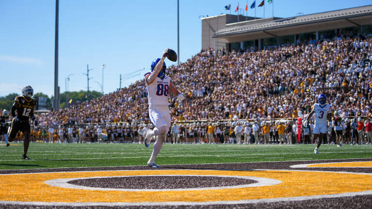 How a Boise State tight end turned in a career-best game at Western Michigan