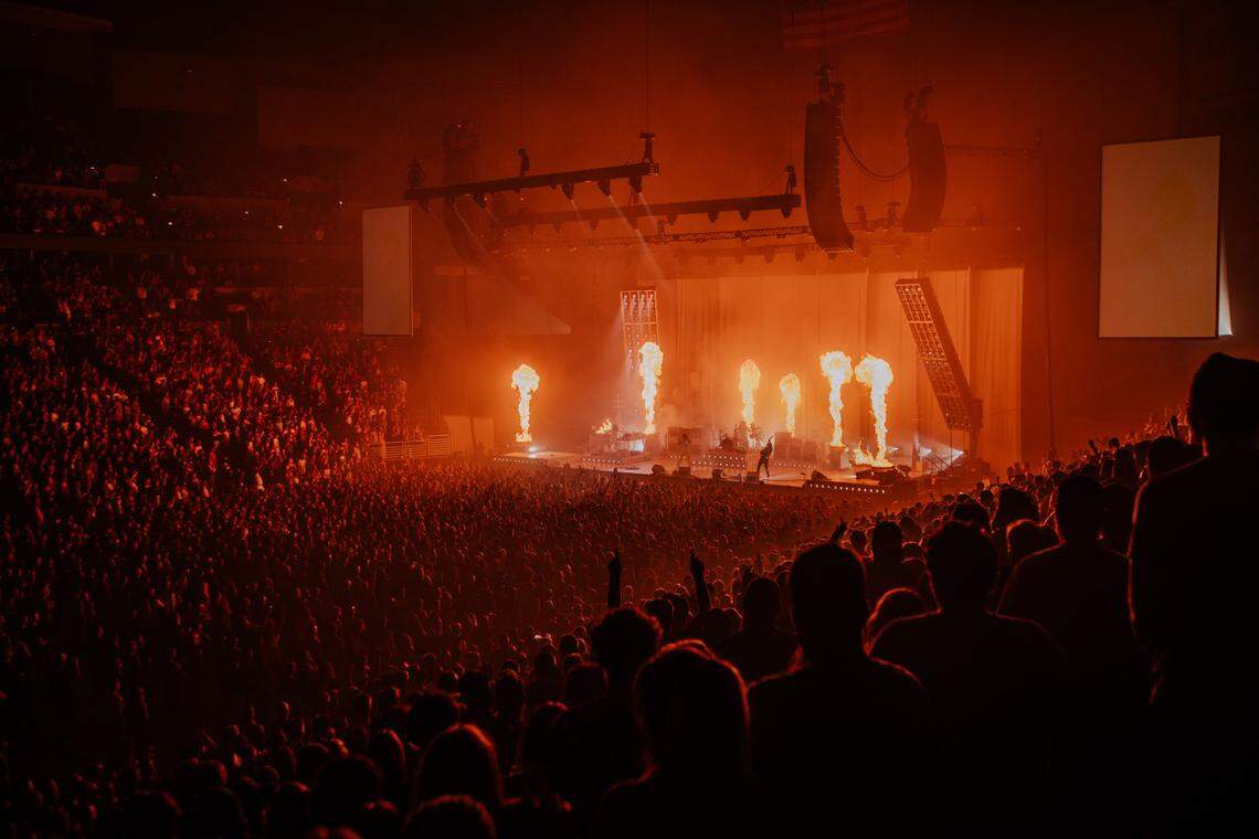 Rock band Greta Van Fleet performs in Canada. The group will headline in Boise on Saturday.