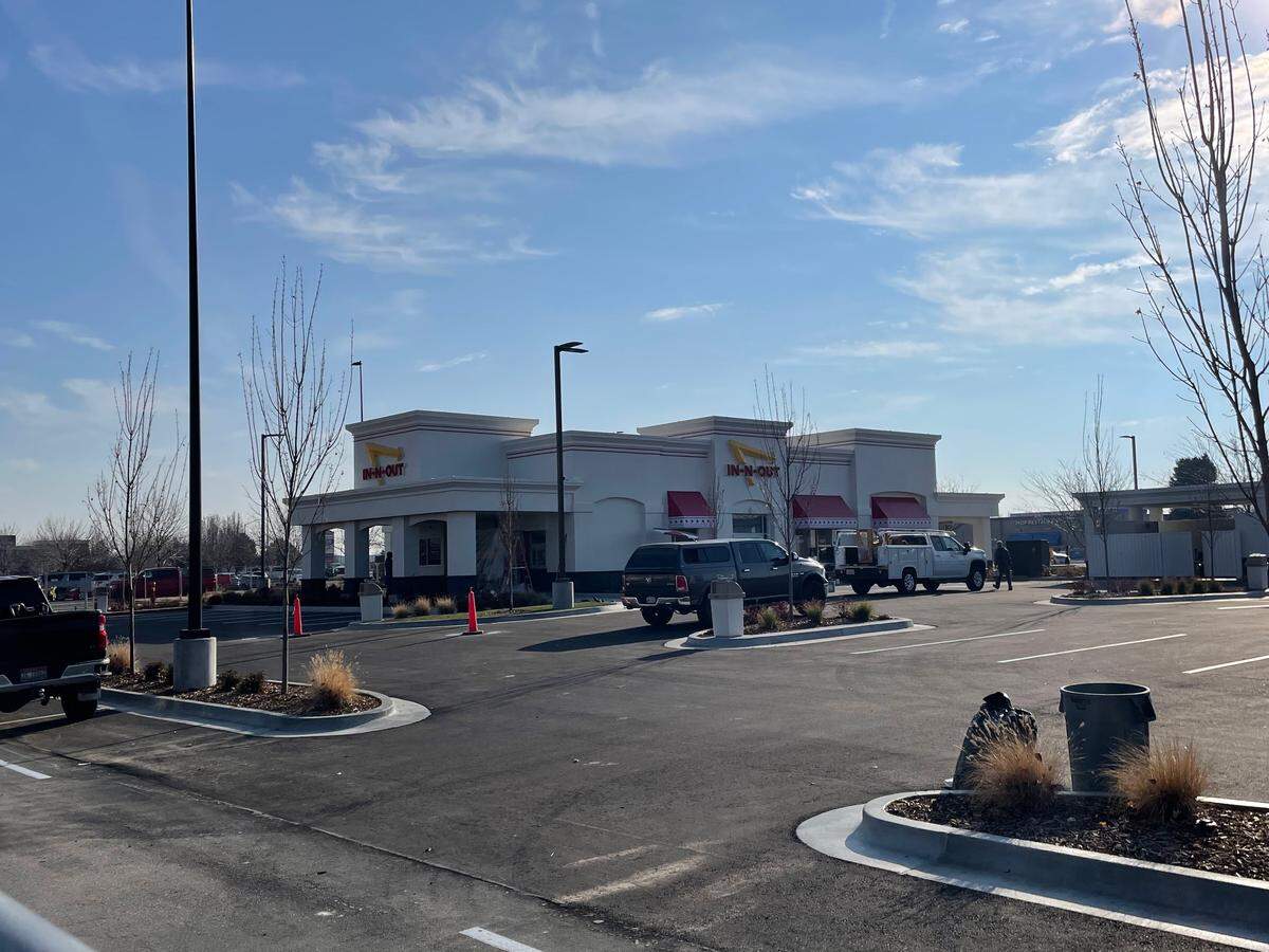 The Meridian In-N-Out location at3520 East Fairview Ave.&nbsp;in The Village is shown in this Statesman file photo. Idaho’s fourth location is opening soon in Twin Falls.