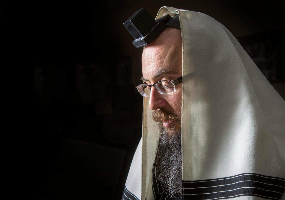 Rabbi Mendel Lifshitz, 41, is director of the Chabad Jewish Center in Boise.
