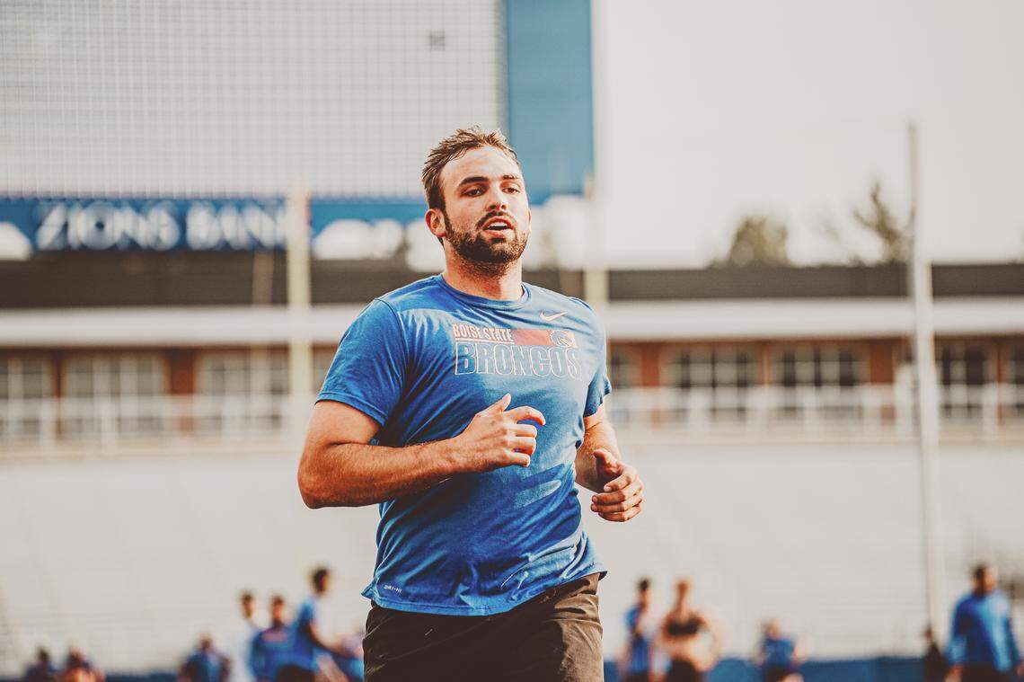 Former Fruitland High star Tyler Eiguren appeared in five games last season for Boise State and made his collegiate debut in a win at Air Force.