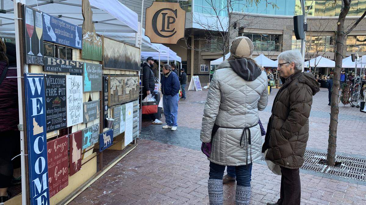 The Capital City Public Market was filled with old and new shoppers on Small Business Saturday.