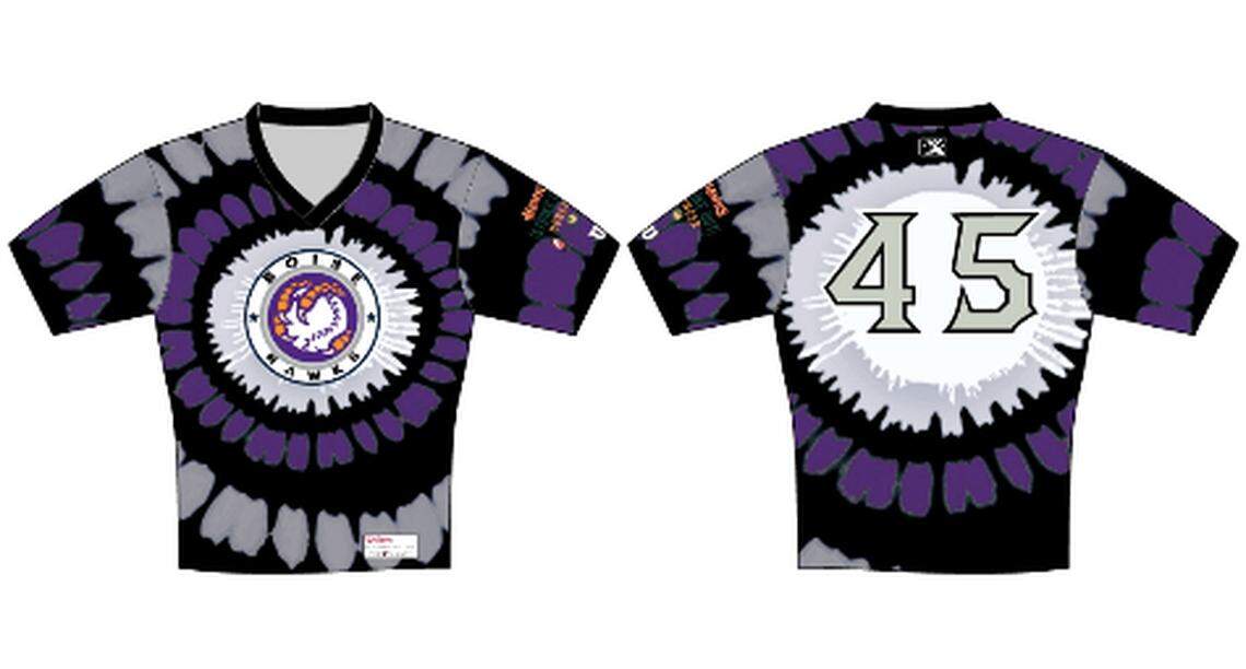 The Boise Hawks will wear purple tie-dye jerseys during all Monday home games, except for Opening Day.