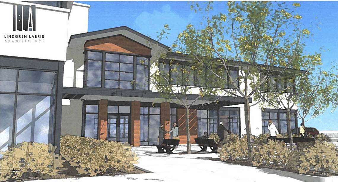 Rennison Cos. hopes to build this 30,000 square-foot, two-story multitenant office building south of State Street.