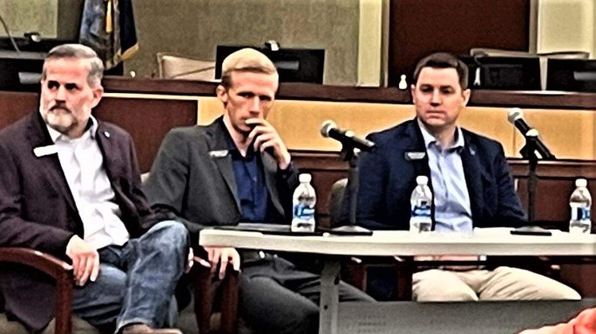 The three new legislators discussed abortion defenses, education funding and property taxes in a town hall with Meridian residents. 