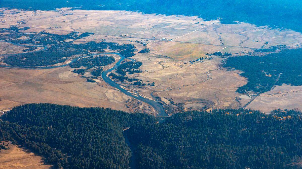 The North Fork of the Payette River is located south of Cascade.