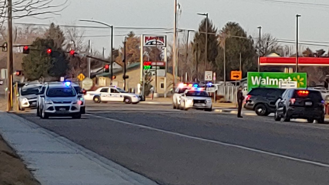 The scene of the shooting in Caldwell, where the investigation continues.