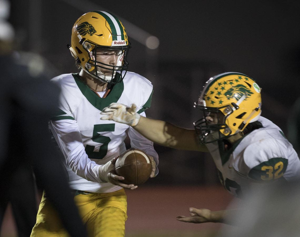 Borah quarterback Jake Standlee was voted to the 5A SIC all-conference second team.