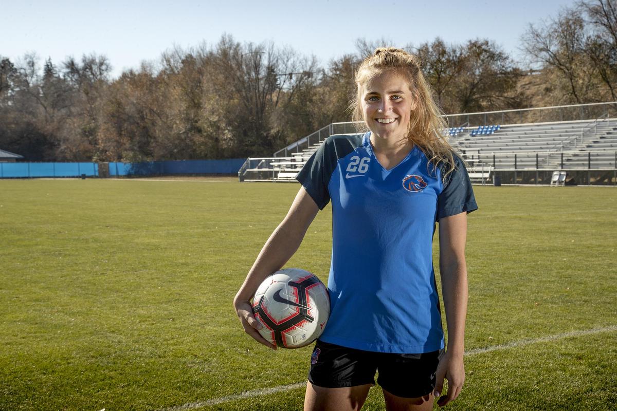 Boise State soccer standout Raimee Sherle is a homegrown star, previously playing at Rocky Mountain High in Meridian.