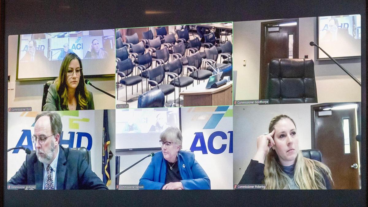 The ACHD Commission voted to censure Goldthorpe after he said he would be first in line for new penalties for building pedestrian, bike infrastructure.