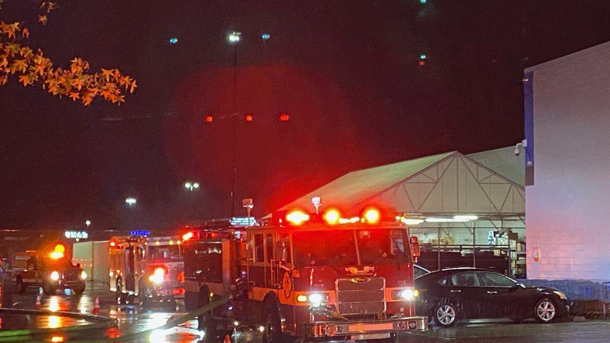 Fire crews extinguished the fire at the back of the store, but the rest of the store suffered from smoke and water damage.