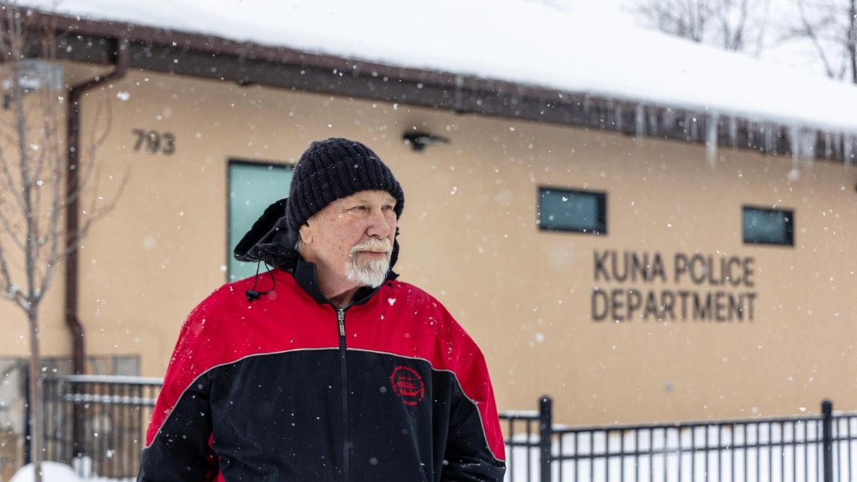 Mick Heikkola was arrested last year at the Kuna Police Department after looking at two police cars in the parking lot. Heikkola is now filing a lawsuit against Ada County and several sheriff’s deputies serving as Kuna police officers.